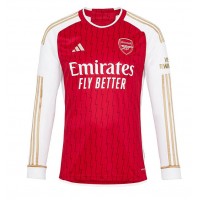 Camisa de Futebol Arsenal Martin Odegaard #8 Equipamento Principal 2023-24 Manga Comprida